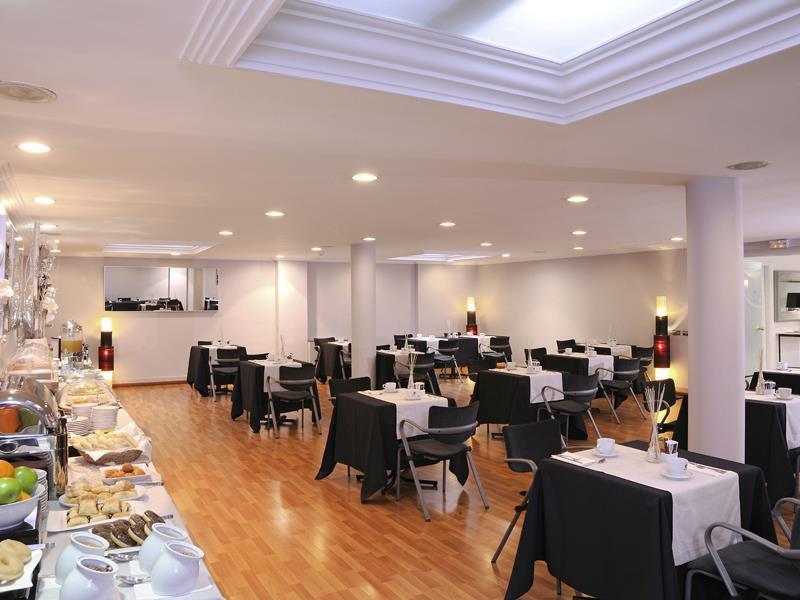 Hotel Abbot Barcelona Étterem fotó