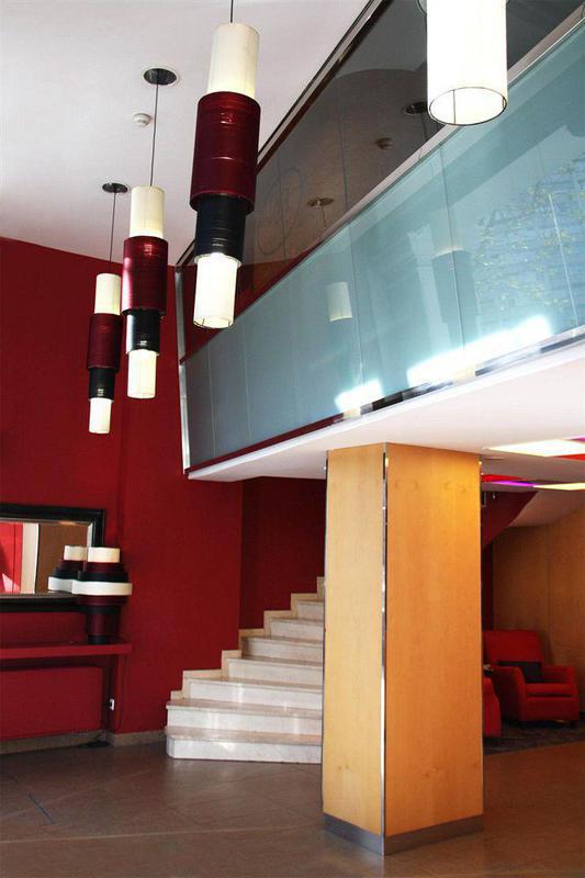 Hotel Abbot Barcelona Beltér fotó